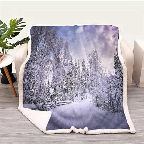 Miniatura 7 de Universe Planet Cobijas Calientes para Invierno - Manta térmica decorativa para sofá, dormitorio, tamaño bebé, 39 x 47 pulgadas