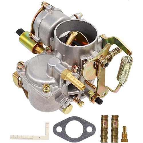 New 30 PICT-1 Carburetor Fits for VW Beetles Super Beetles Bug Bus Air Cooled Type 1949-1966 Volkswagen Transporter Bug Bus Thing Karmann Ghia 1500CC Electric Choke 113129027H 113129027F