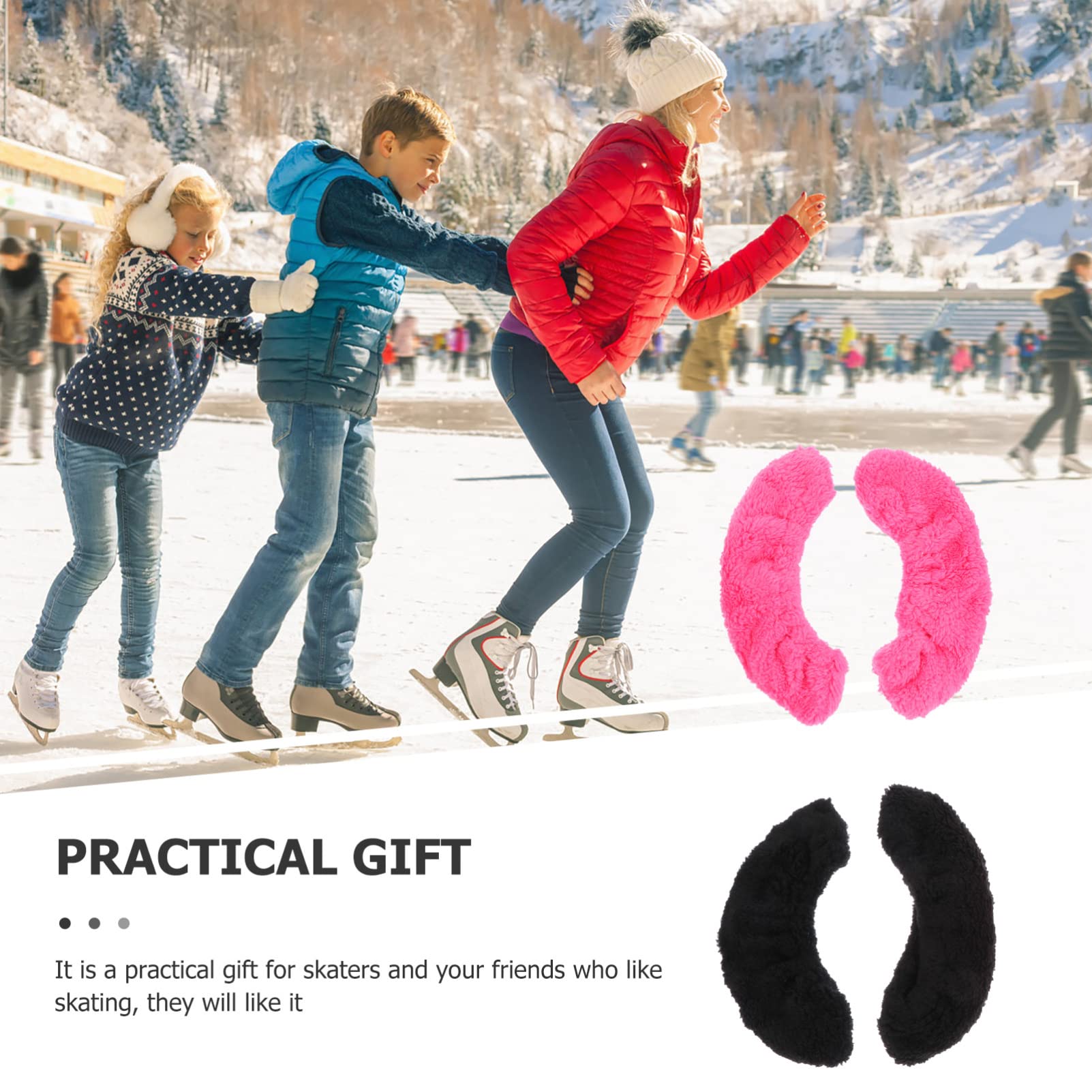 BESPORTBLE 4paires Couvre-Lames De Patinage De Respirantes Et Légères pour Lames Housse Résistante à Usure pour Patins à Glace pour Skateurs Amateurs Et Professionnels