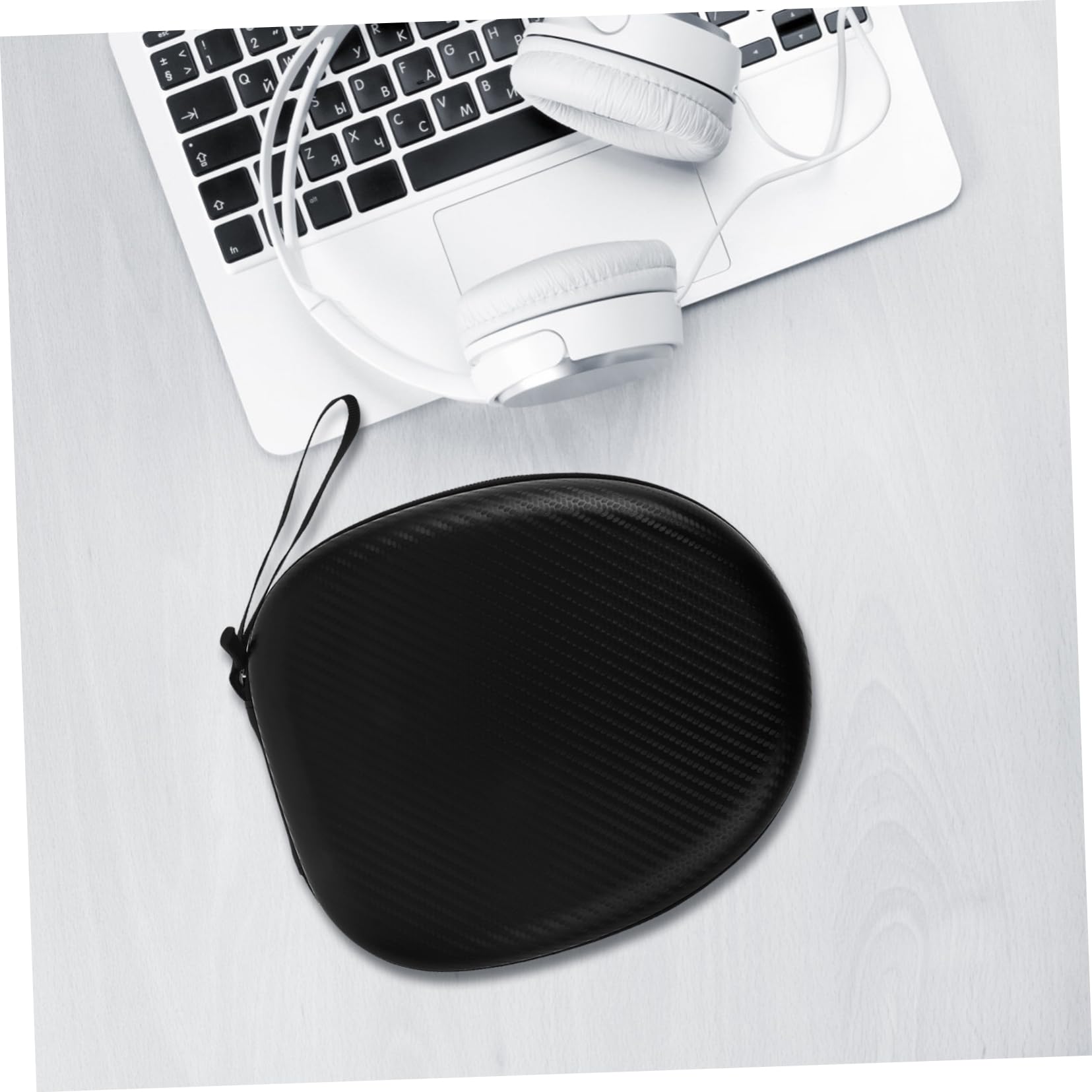 Custodia Organizer Per Cuffie Portatile Borsa Leggera Per Auricolari e Cavi Dati Custodia Da Viaggio Per Dispositivi Elettronici Per Stoccaggio e Trasporto