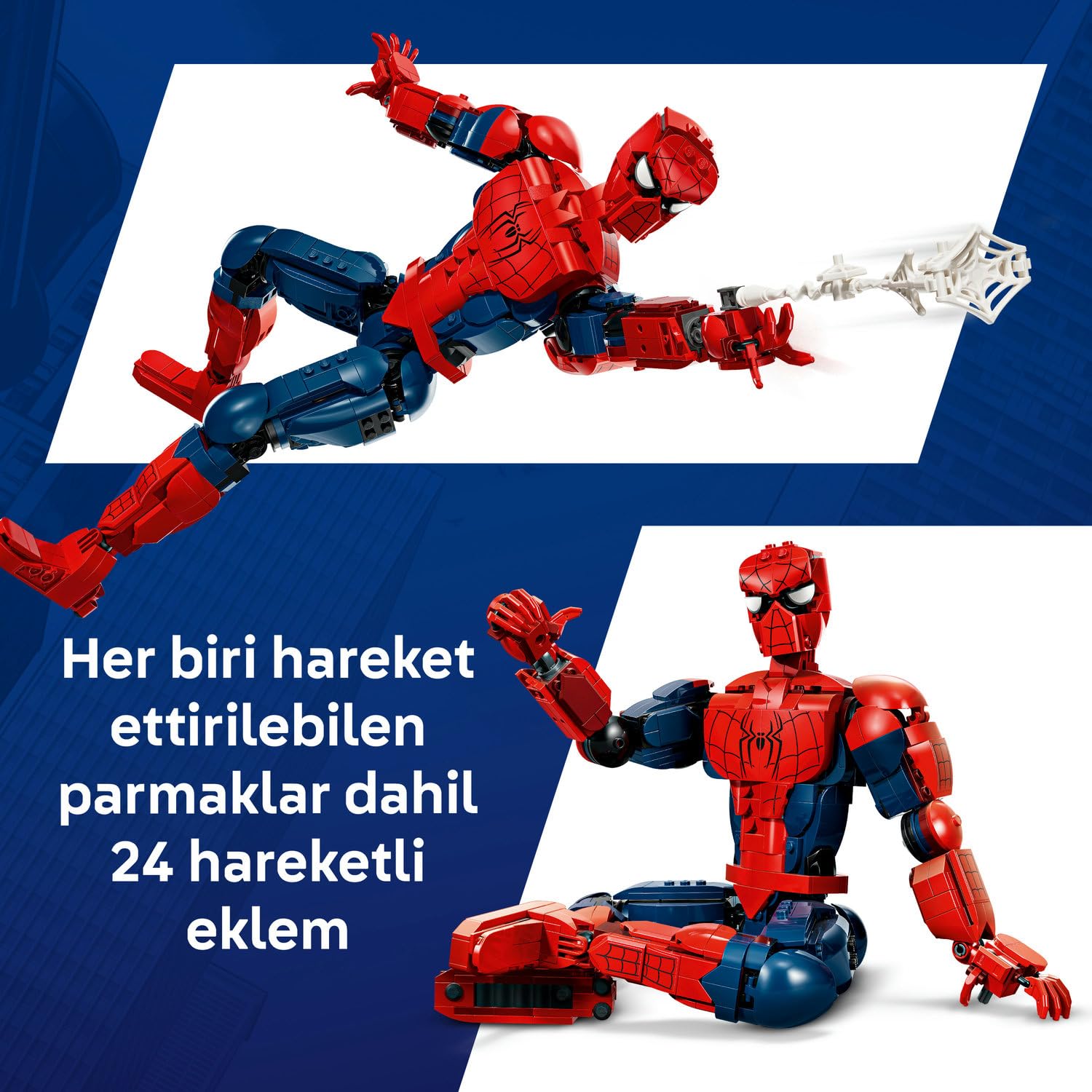 LEGO Marvel Örümcek Adam Kahraman Figürü 76346