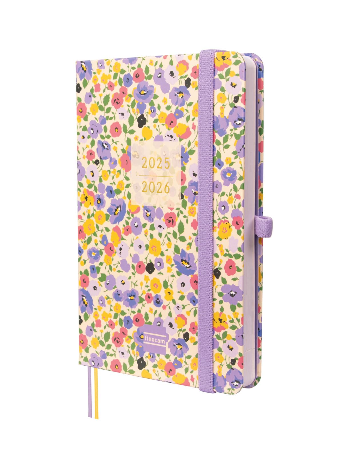 Finocam 18-Month Planner 2025-2026 Horizontal Week View July 2025 – December 2026 Girl International Multilingual