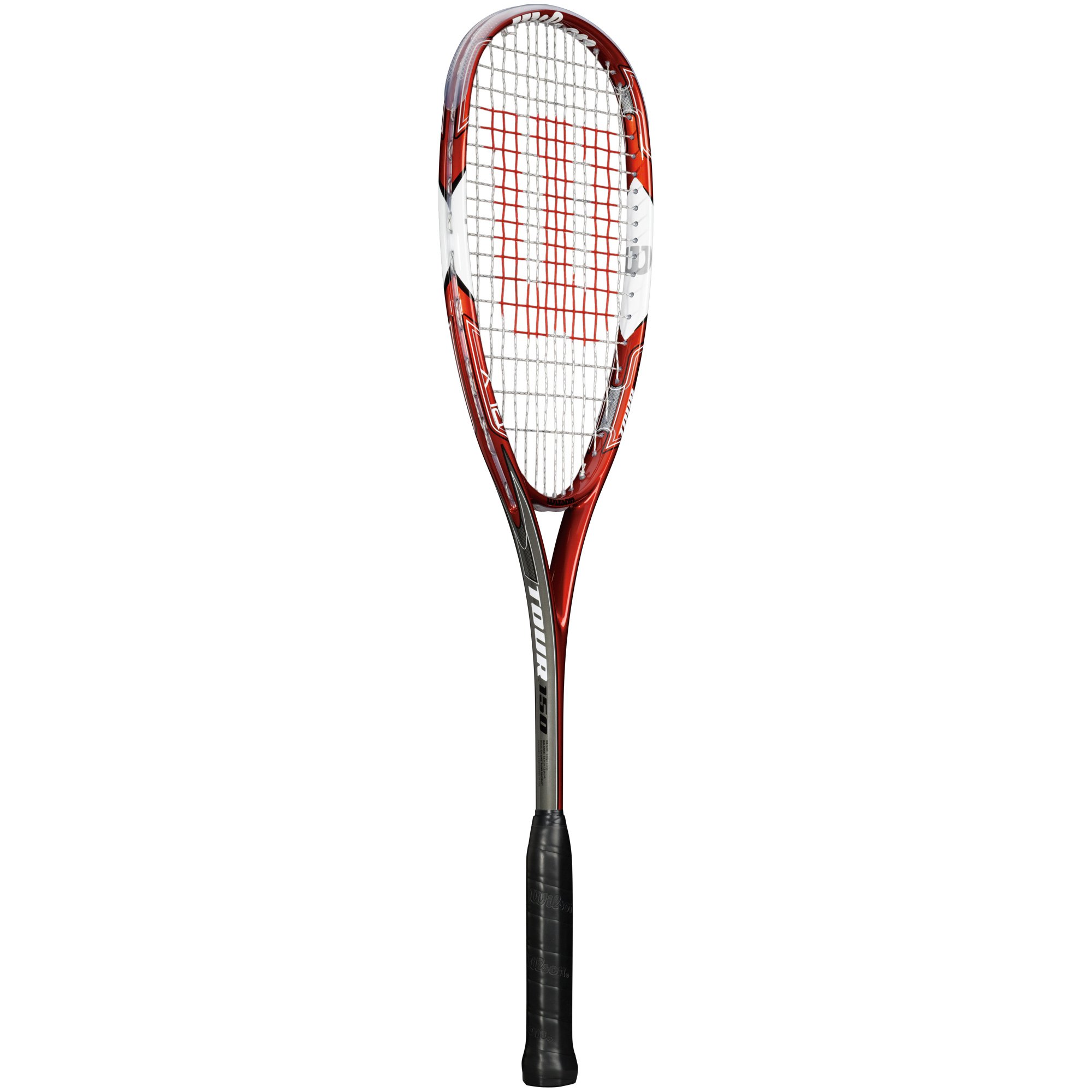 Wilson Tour 150 1/2 Cvr - Raqueta de Squash, Color Rojo/Blanco, Talla única