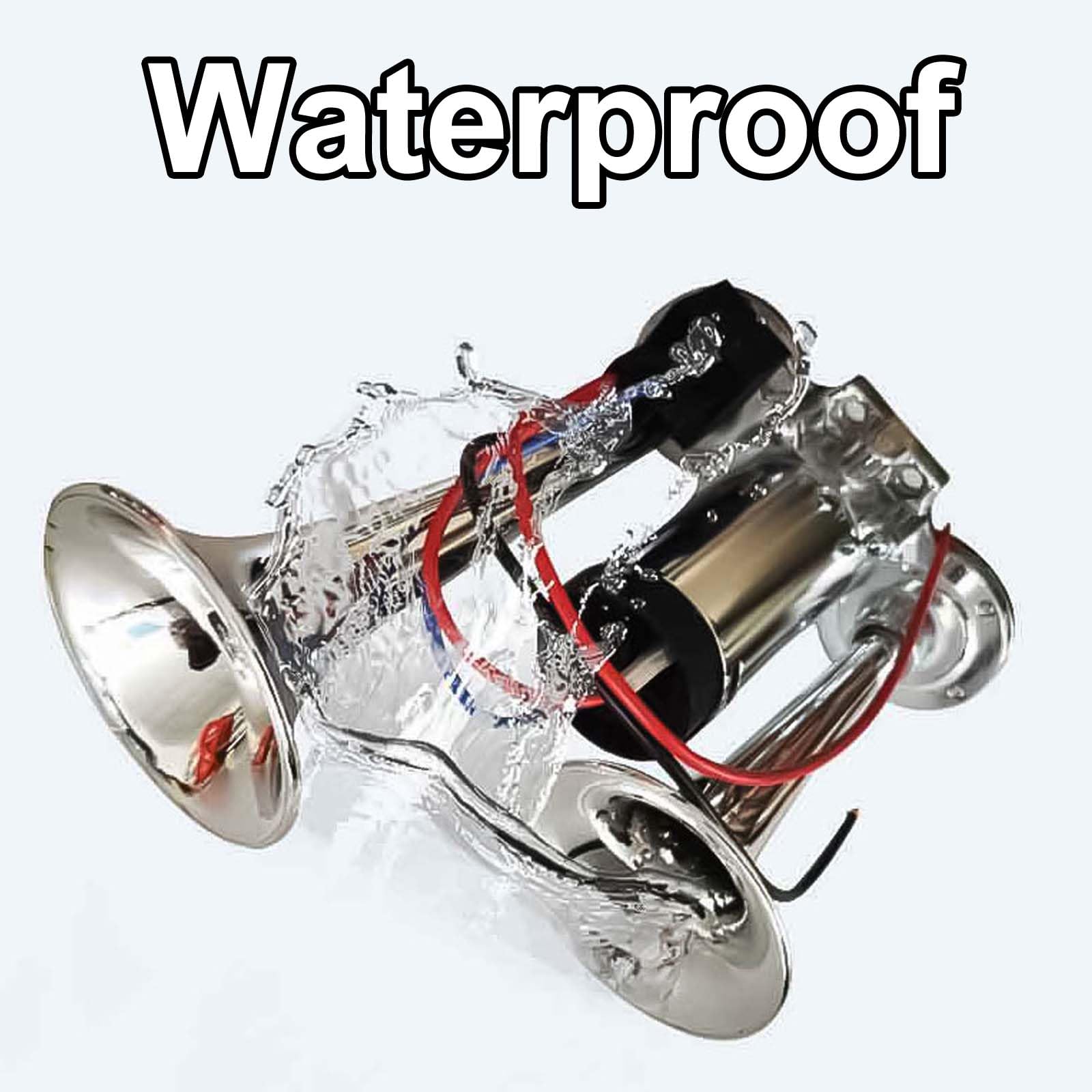 MITZONE Dual Horn Assembly With Bracket Compatible With Ford - View #6