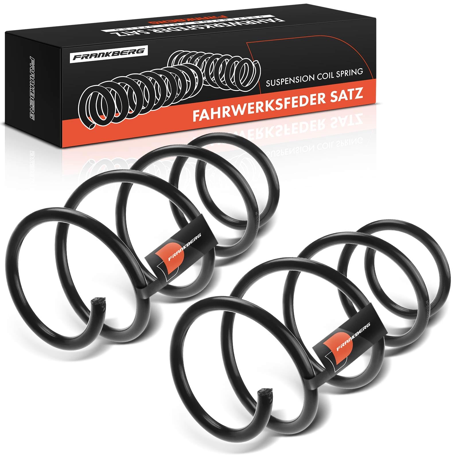 Frankberg 2 ressorts de suspension pour essieu avant 5Q0411105GL