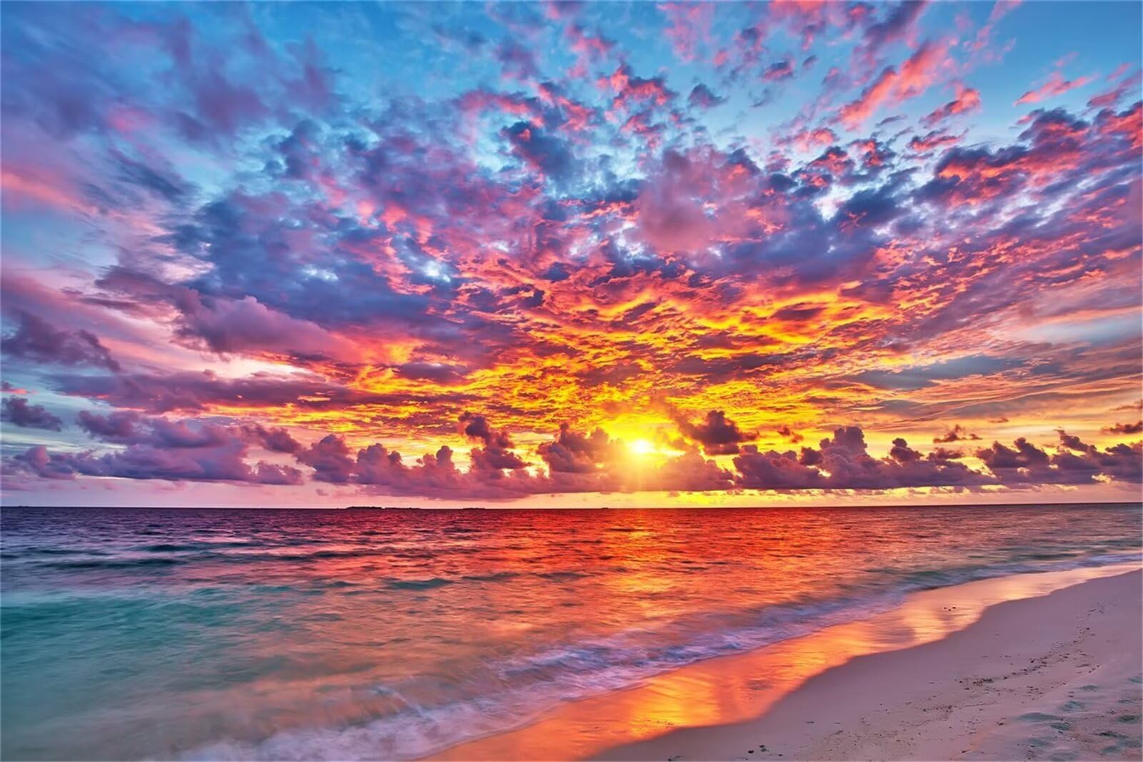 1314 Pezzi Puzzle Adulti Cielo Serale Tramonto, Puzzle Impegnativo Decorazione Interna e Regalo