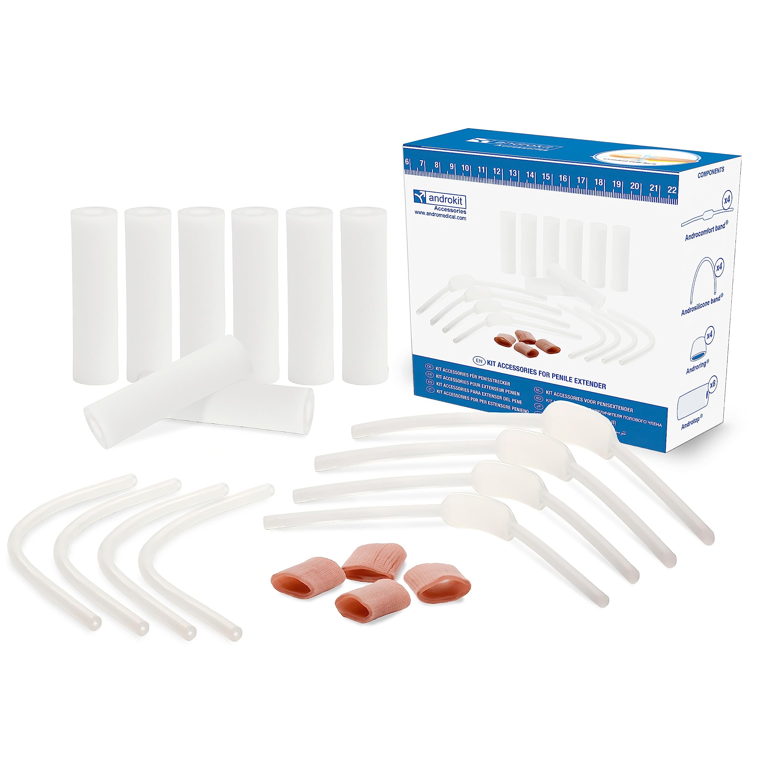 Androkit Accessories de Andromedical | Repuestos y accesorios para Andropenis o Andropeyronie o Androsurgery
