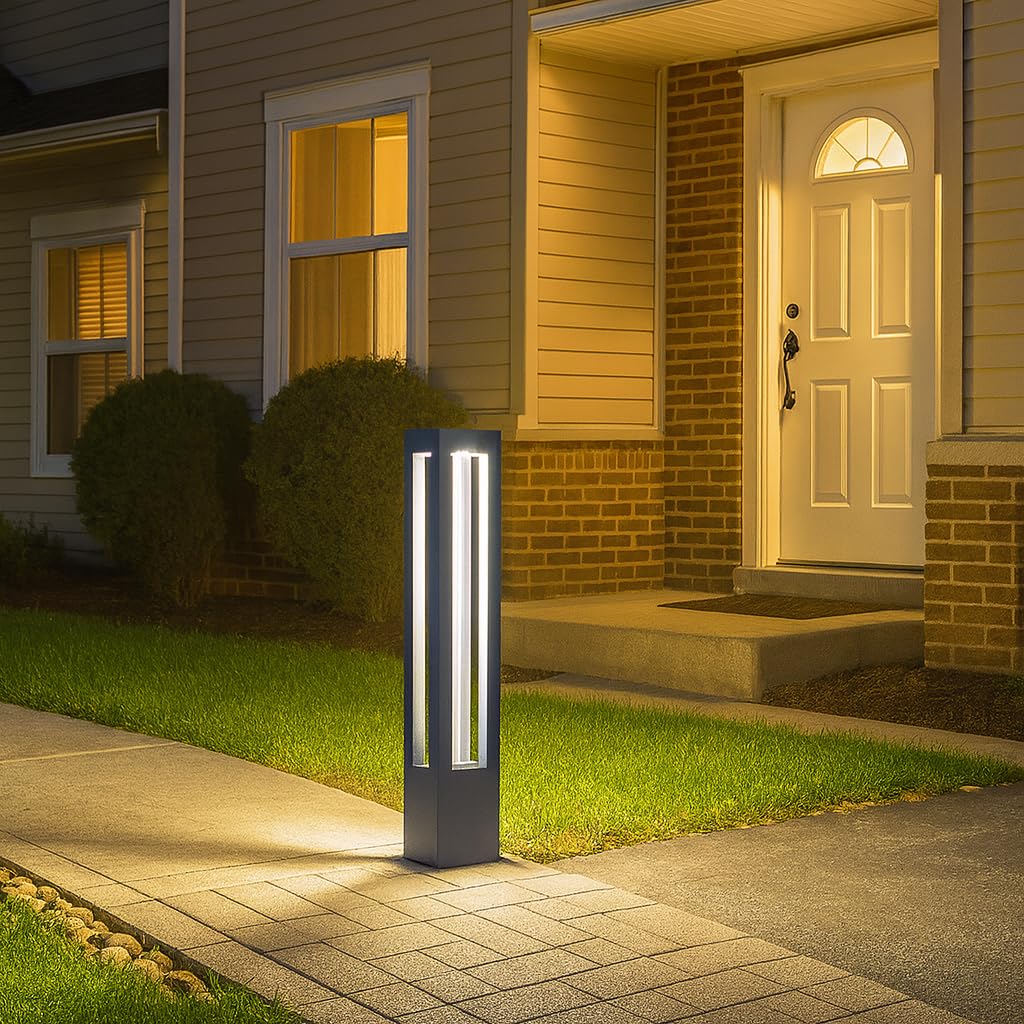 GIGAWATTS Outdoor Gate Light - 12W LED, Waterproof -9