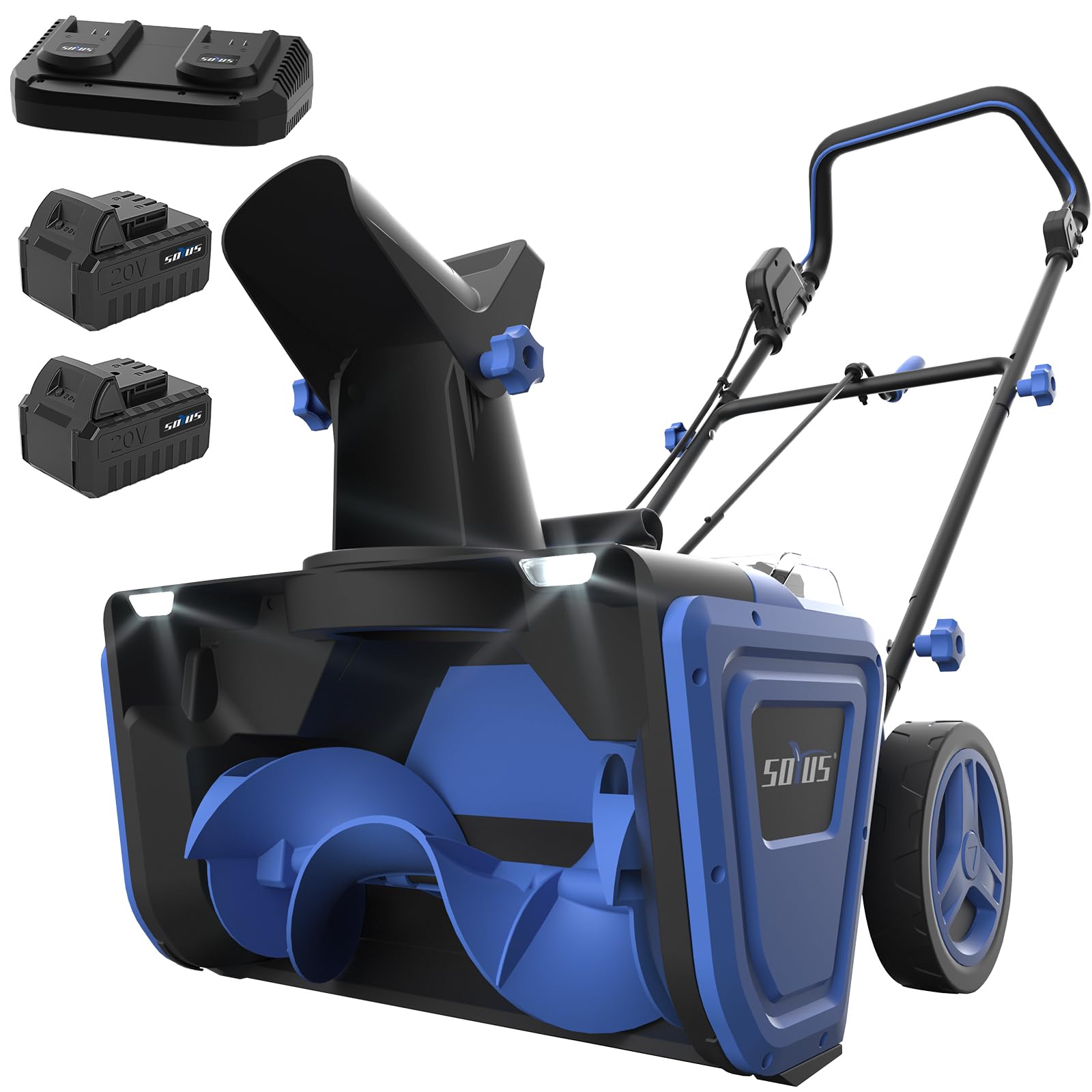 Amazon.com : SOYUS 40V Snow Blower Cordless - 20-Inch Electric