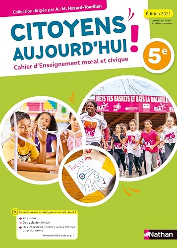 Les cahiers Citoyens aujourd'hui ! EMC - 5e