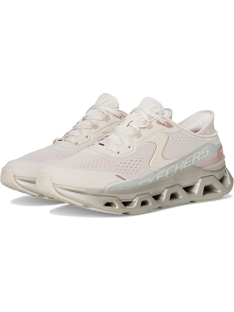 Gold SKECHERS Glide-Step Altus Starlight Shine Hands Free Slip-Ins