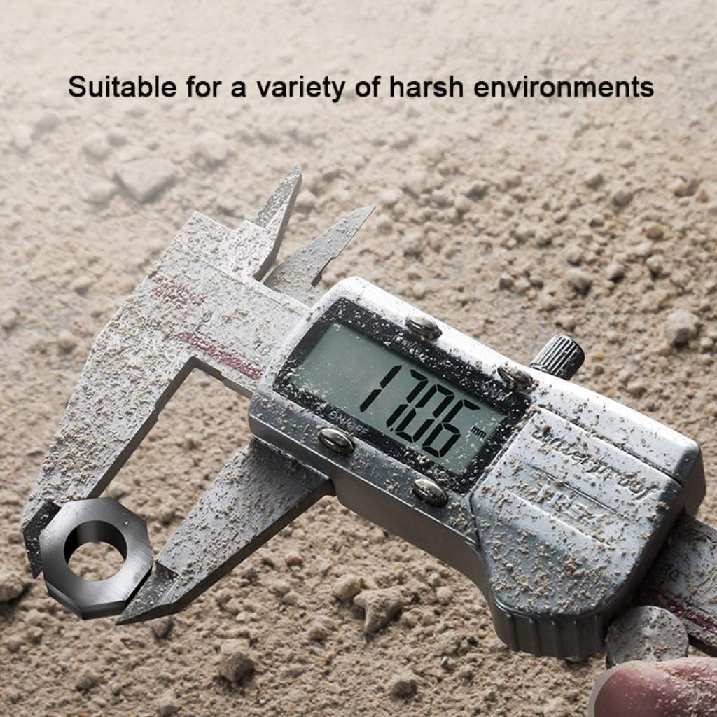 Suwalizki Elektroniczny Cyfrowy Cyfrowy Zacisk Ze Stali Nierdzewnej Vernier Caliper High Precision Industrial Pomiar Narzędzia Zakres: 0-150mm