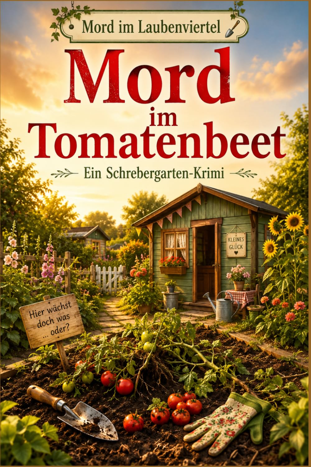 Mord im Tomatenbeet: Ein humorvoller Schrebergarten-Krimi (Mord im Laubenviertel)