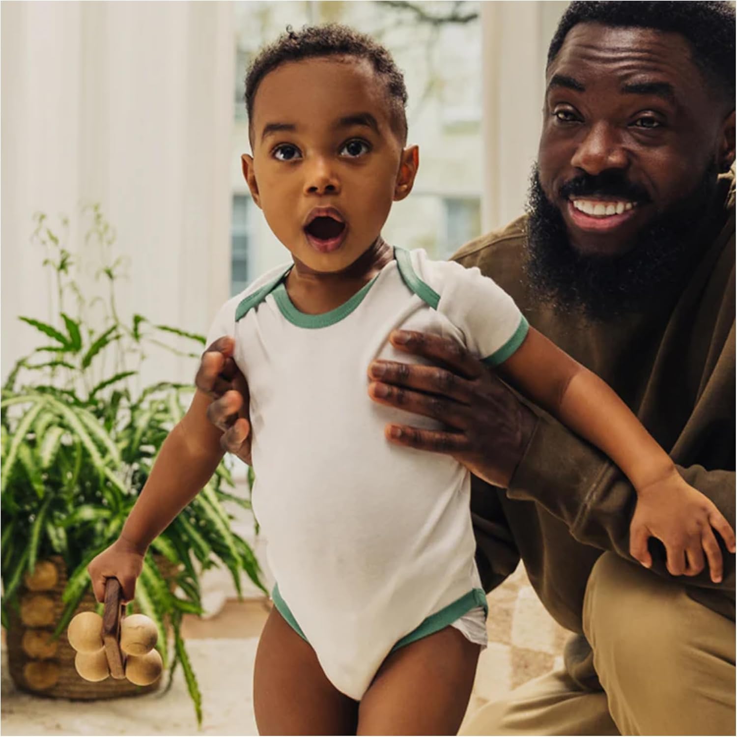 Nanit Sleep Wear Short Sleeve Bodysuit - Image 5