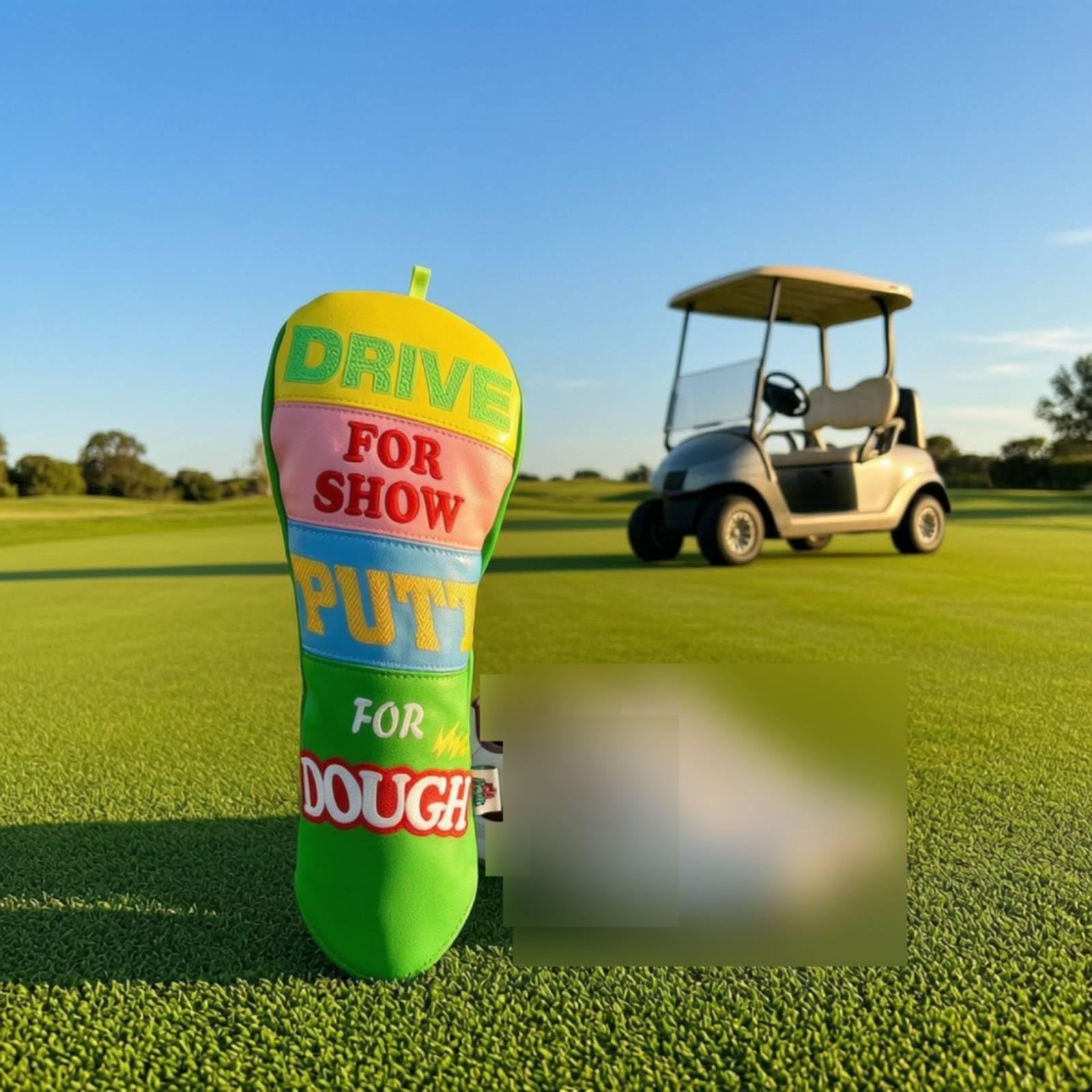 F Fityle Funda para Driver de Golf Funda Cabeza Protector Cobertura de Madera con Acolchado Interior de Cuero con Forro Suave y Etiqueta Lateral Adecuada para