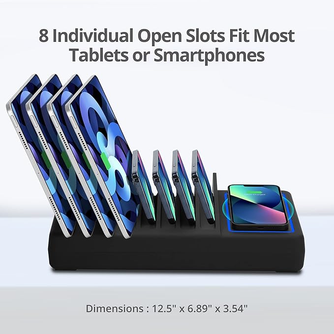 SIIG Estación de Carga 10 Puertos 150W y Dock USB-C Video LAN PD 100W miniatura 4