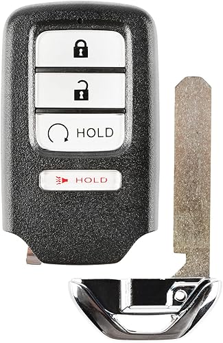 Llavero de arranque remoto 4btn para Honda Ridgeline RTL RTS Sport (A2C97488400, 72147-T6Z-A11)