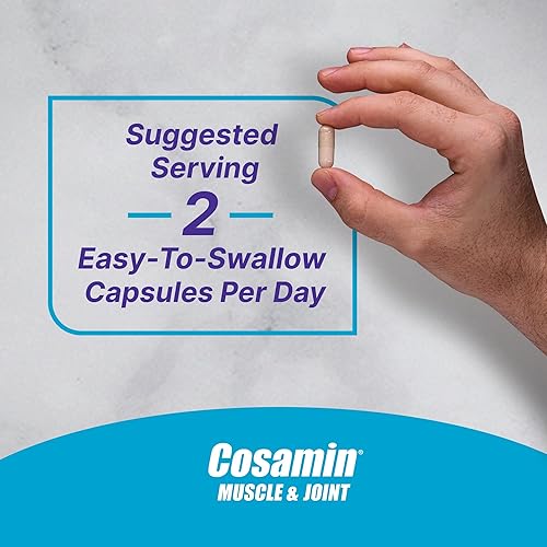 Miniatura 7 de Cosamin Sport, formulado para mejorar la comodidad articular y muscular después del ejercicio, 74 cápsulas