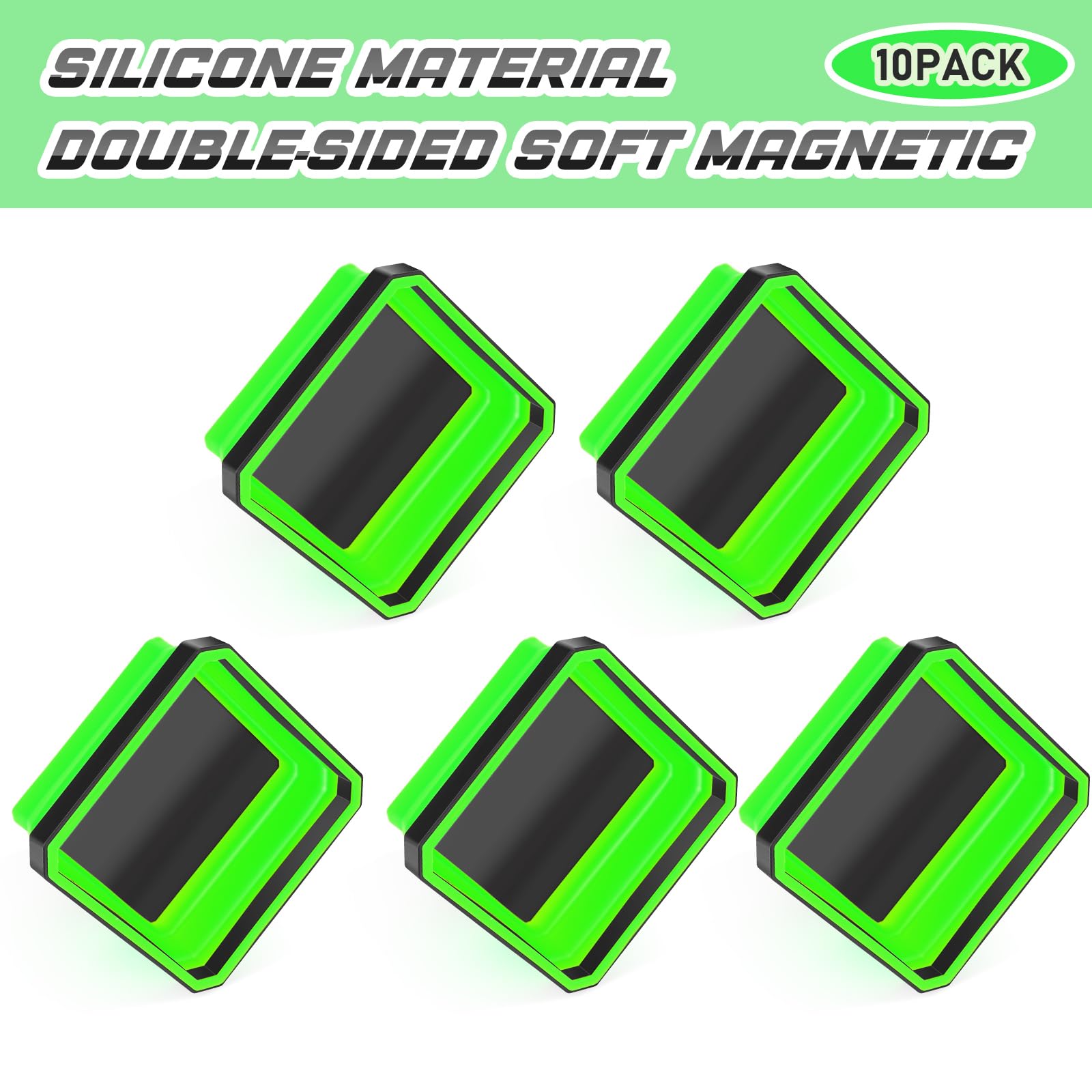 Magnetic Tool Tray - 10 Pcs Collapsible Organizer -6