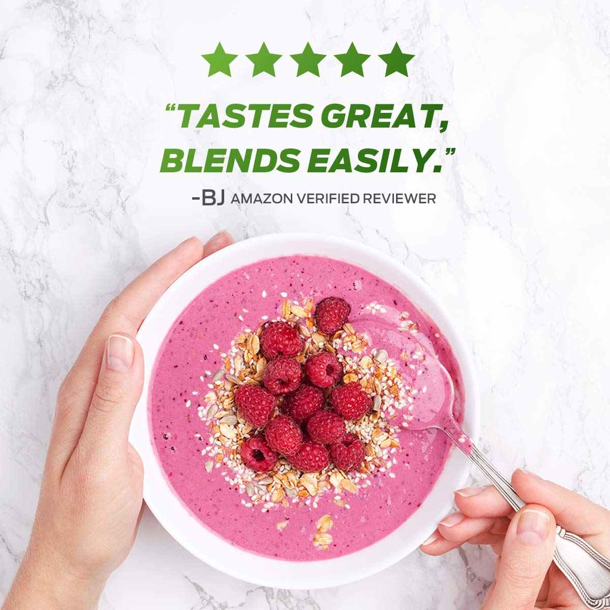 Vega Protein and Greens Vanilla (26 Servings, 26.8 Ounce) Vegan Plant