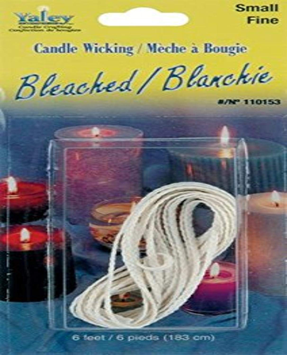 Yaley6-Feet Candle Wicking Bleached, Small