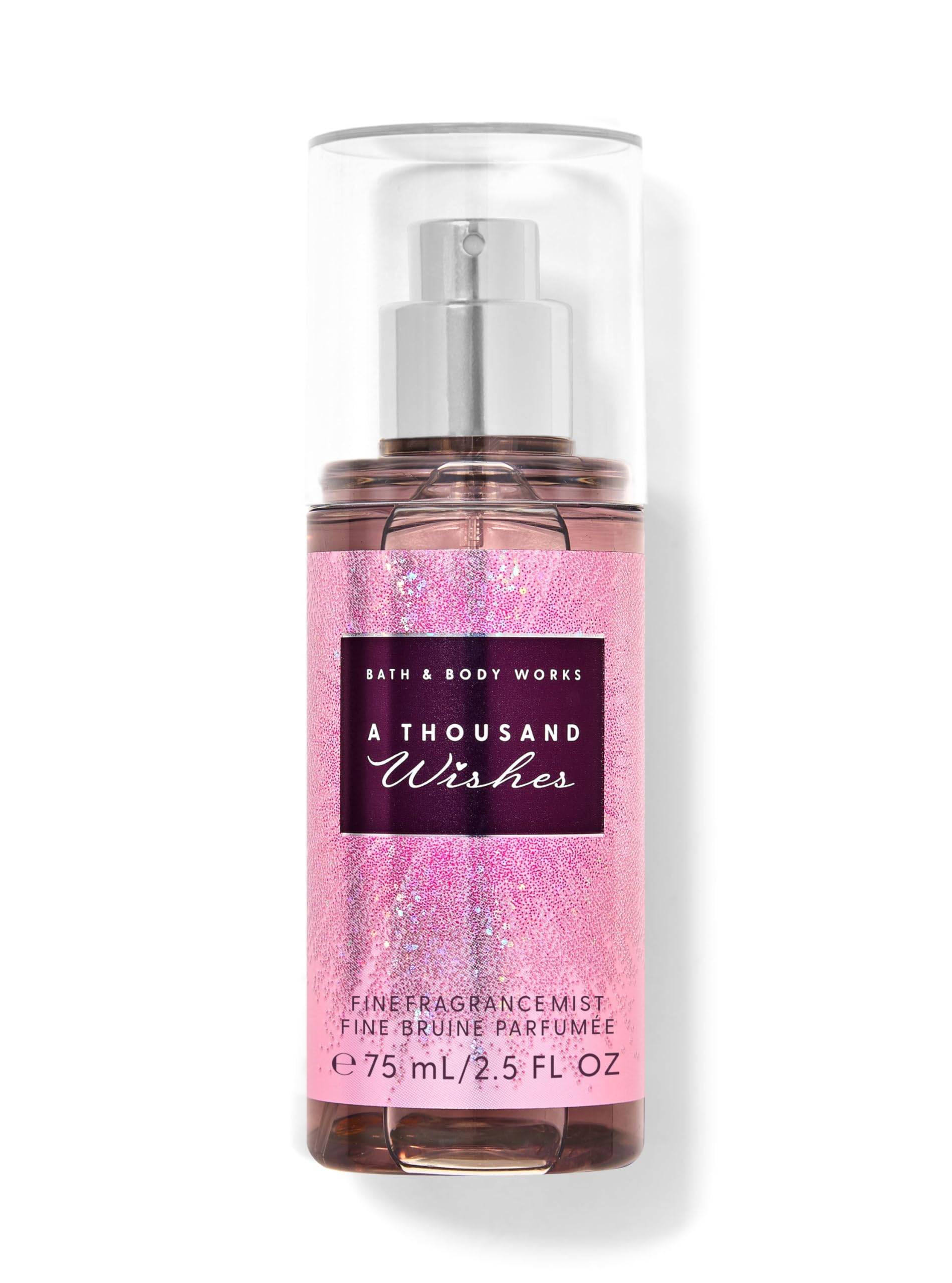 Bath & Body Works A Thousand Wishes Travel Size Fine Fragrance Mist | Travel size perfume | Daily use body mist | 75 ml/ 2.5Fl oz | Gender - Women-picture-56