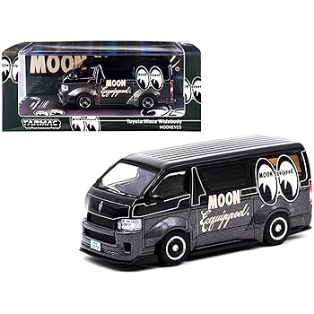 ターマックワークス 1/64 トヨタ ハイエース ワイドボディー ムーンアイズ Amazon | ターマックワークス 1/64 ミニカー ハイエース ワイド