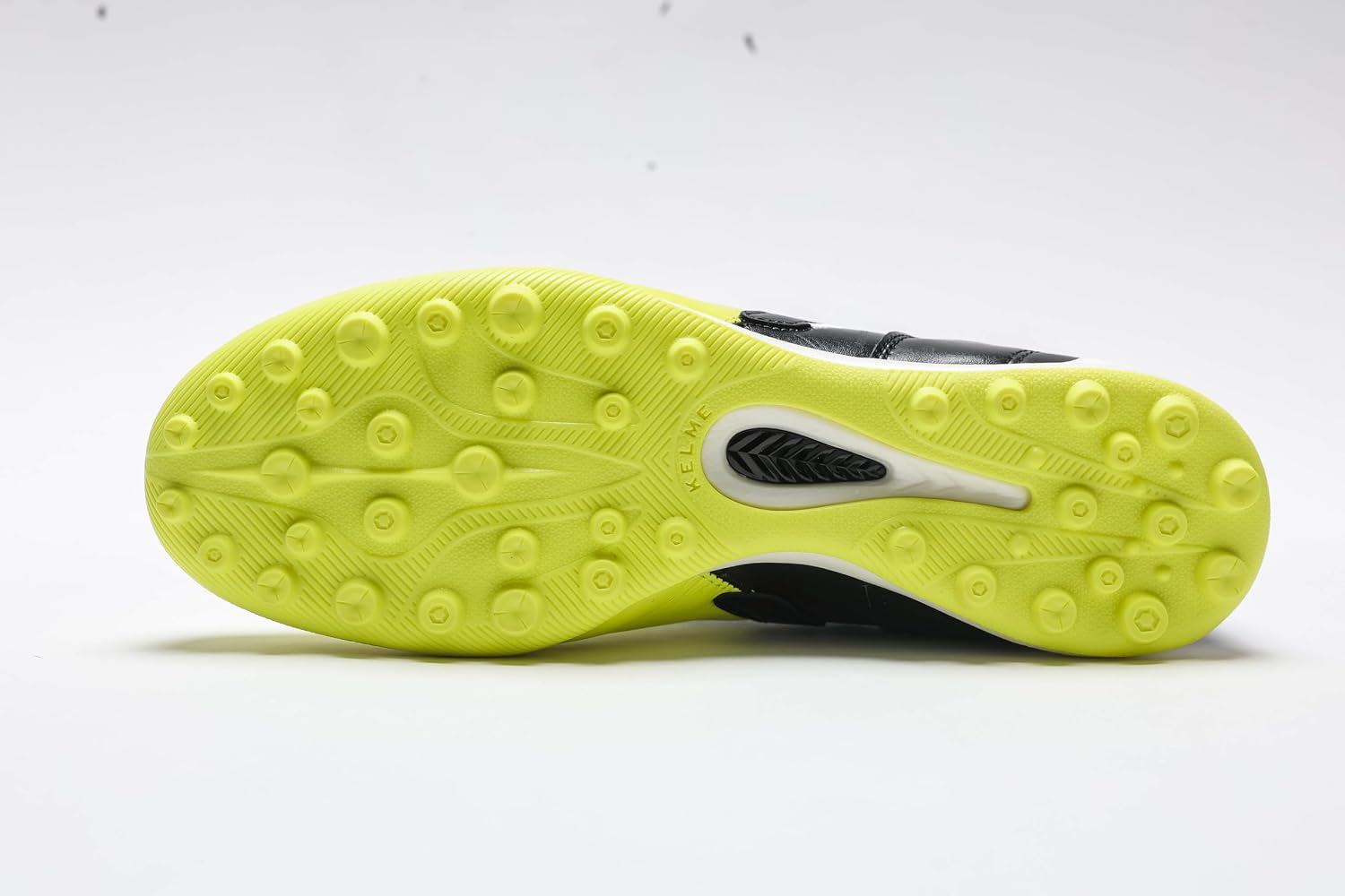 KELME Men's Turf Soccer Cleats - Football Boots Outdoor/Indoor Unisex Adult Sizes - Pro Calfskin Leather Soccer Shoes - TF
