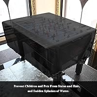 Vista 2 de Funda para mesa de futbolín, funda impermeable para mesa de fútbol, para interiores y exteriores, 57 pulgadas de largo x 45 pulgadas de ancho x 30