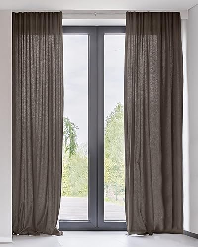 Miniatura 1 de CHICOLOGY Cortinas de ventana, cortinas de bloqueo solar, cortinas para sala de estar, paneles de cortina de ventana, cortinas de sala de estar,