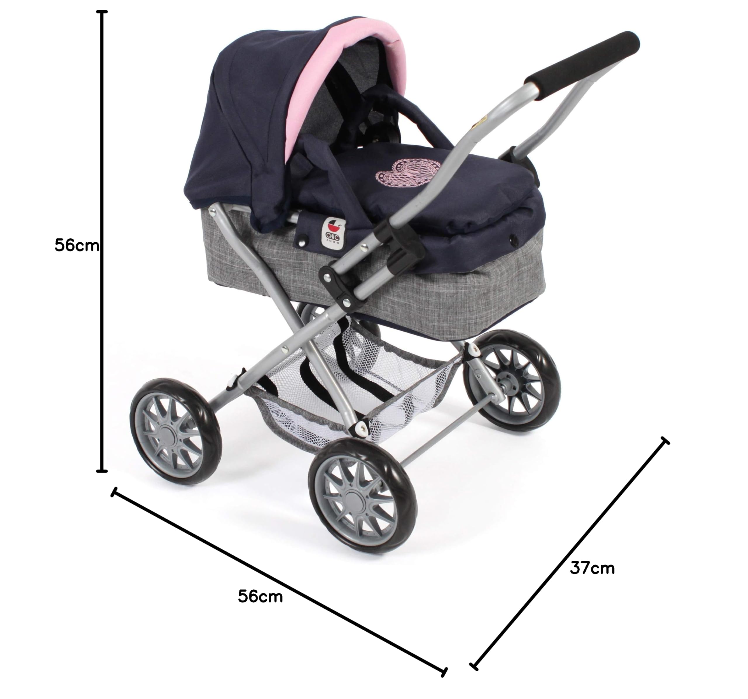Bayer Chic 2000 Poussette Poupon Smarty | Mon Premier Landau Évolutif