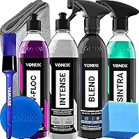Kit Shampoo V-floc Cera Blend Black Veiculos Escuros Sintra Fast Intense Vonixx 500ml
