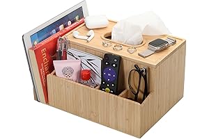Space-Saving End Table Organizer: Declutter Your Bedroom and Desktop