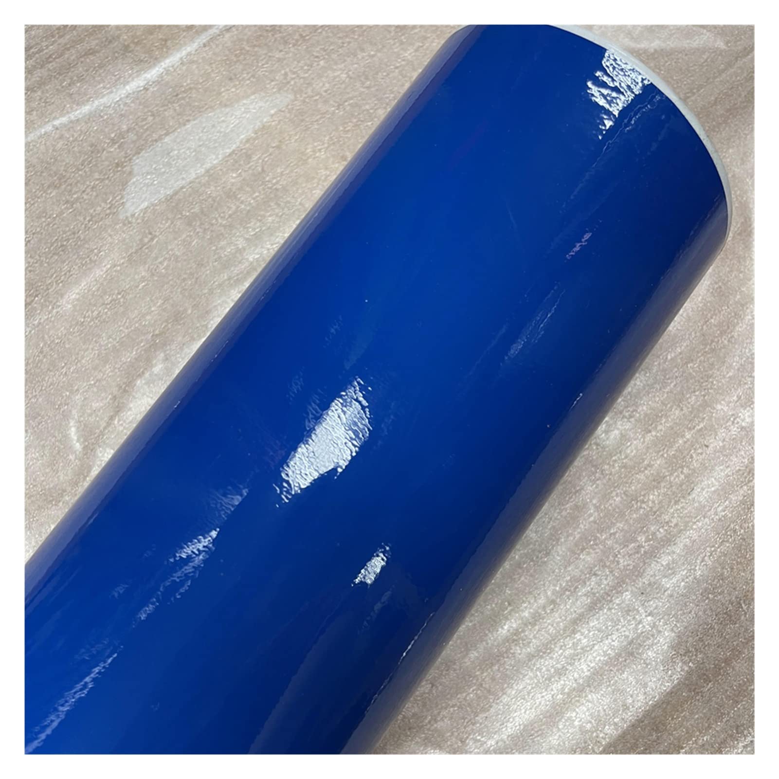 10/20/30/40/50 * 152 CENTIMETRI Nero rosso Lucido Pellicola Del Vinile Lucido Lucido Car Wrap Foil Sticker Con Bolle D'aria Libero Moto Car Wrapping (Color : Dark blue, Size : 50CM X 300CM)