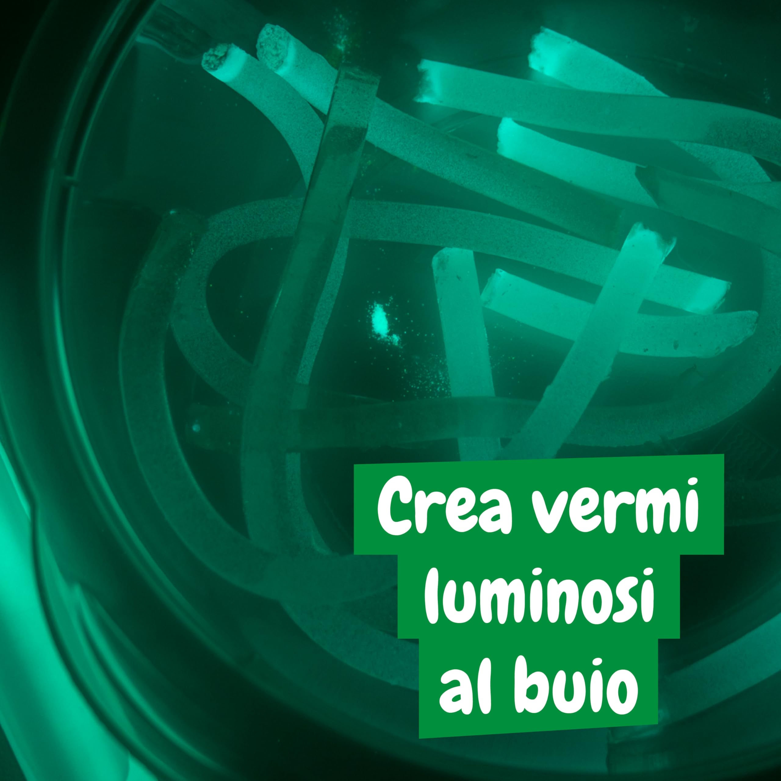 Science4you Kit Slime per Bambini, Bagliore nel Buio - Laboratorio de Slime per Bambina e Bambino, Kit Slime fai da te Completo, 10+ Esperimentis, Giochi Asmr, Regalo per Bambini 7 8 9+ Anni
