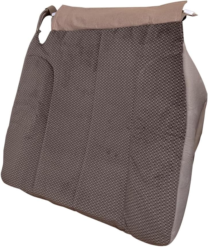 Driver Passenger Side Bottom Cloth Seat Cover Tan Compatible with 2003-2005 for Dodge Ram 1500 2500 3500 SLT