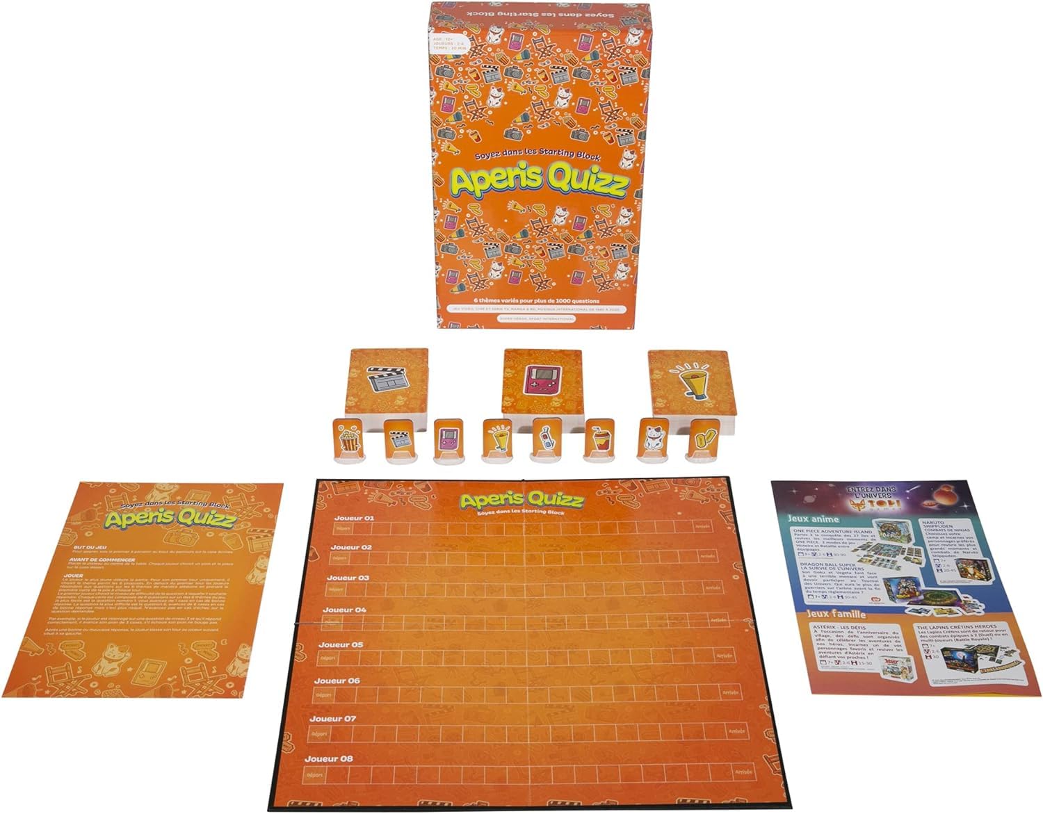 Topi Games - TOPI112901 - Aperis Quizz - Gioco speciale aperitivo -