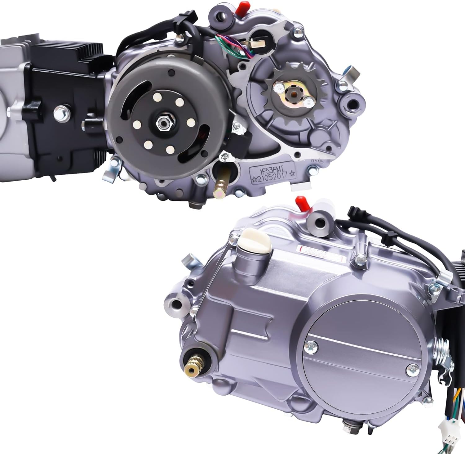 140CC Engine Motor Fit For Pit Dirt Bike SSR Apollo Coolster 125CC XR50 ATC70 ST90K1 CS90, 4-Stroke Engine Motor Replacement Kits