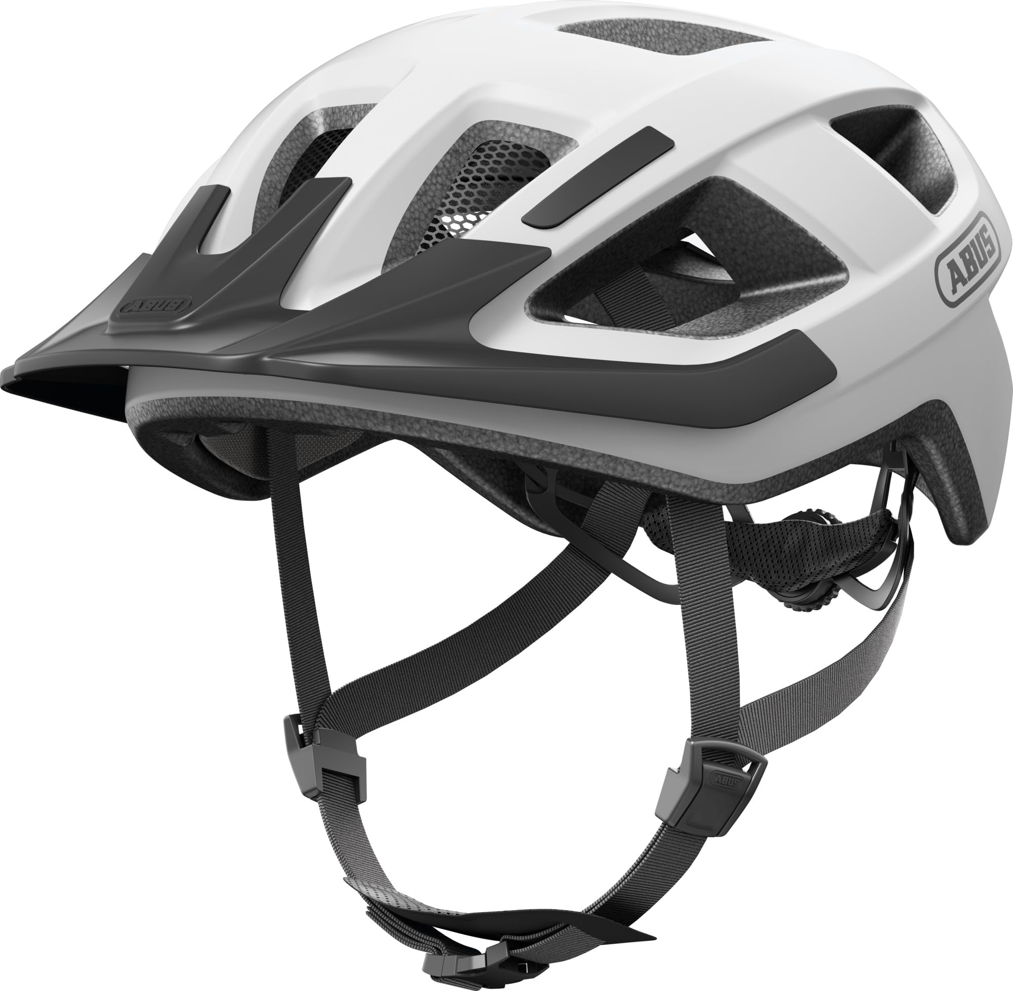 ABUS Casque de vélo Aduro 3.0 LED - Casque de Ville Sportif au Design élégant pour des Tours Quotidiens et Sportifs - avec feu arrière - pour Femmes et Hommes