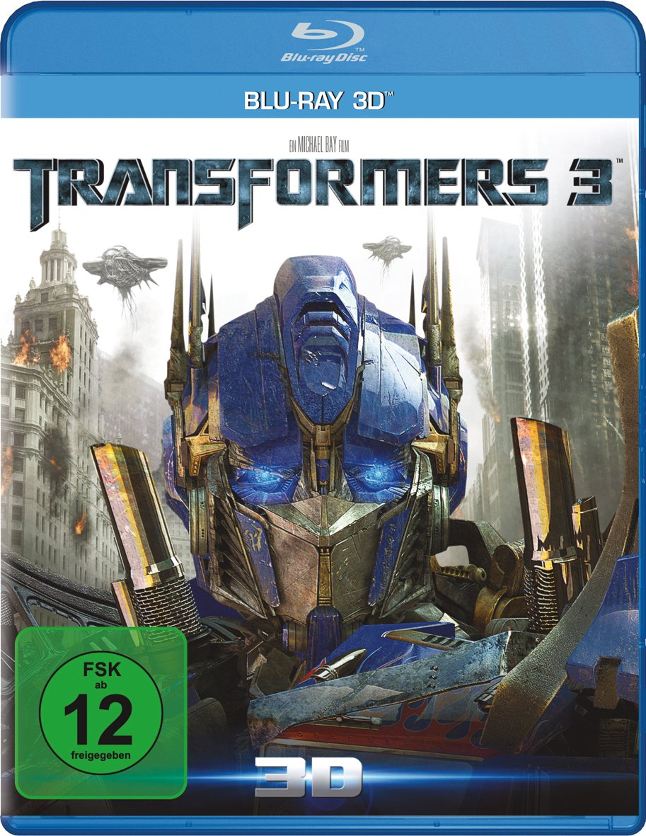 TRANSFORMERS 3 SINGLE 3D - MOV [Blu-ray] [2011]