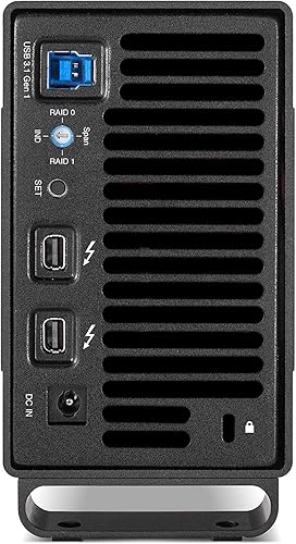 Vista 3 de OWC Carcasa de solución Mercury Elite Pro Dual Thunderbolt 2/USB3 Raid