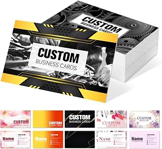 Custom Business Cards Waterproof Matte