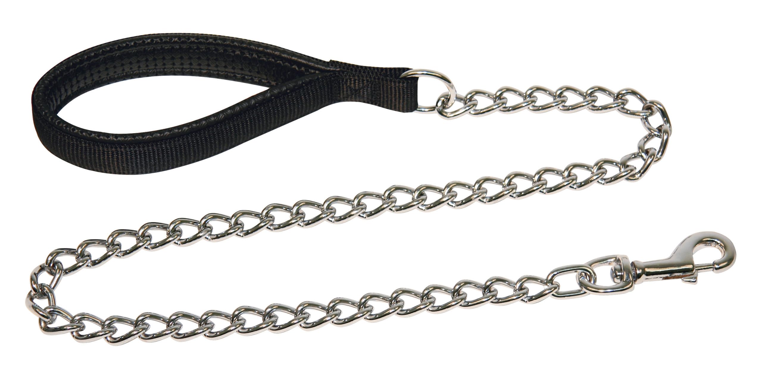 Kerbl Miami Plus Chain Leash, 100 cm, Black