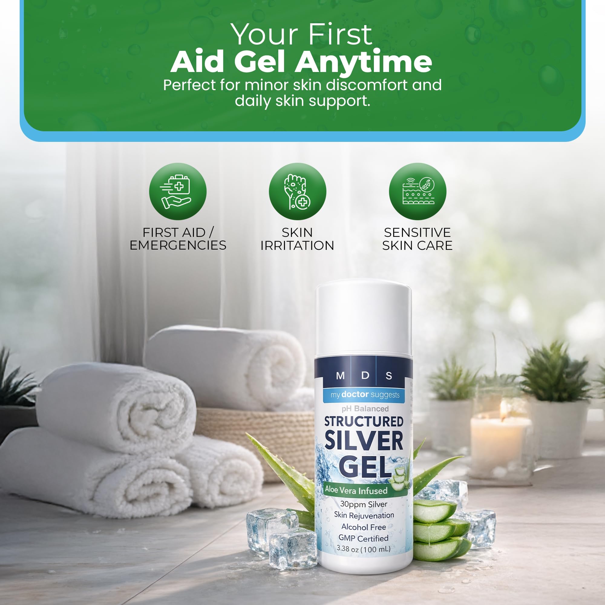 Silver Colloidal Gel with Aloe Vera, 3.38 oz (Pack of 2) — Amazon image 7