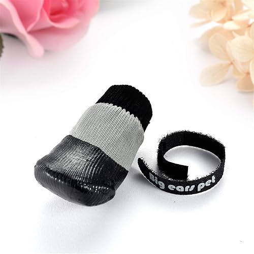 Miniatura 4 de Avaner Calcetines para perros para exteriores, antideslizantes, impermeables, protectores de patas con correas ajustables