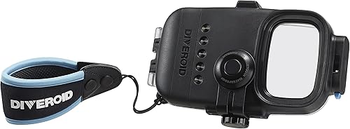 Miniatura 4 de DIVEROID Funda impermeable para teléfono cámara subacuática fácil de usar, computadora de buceo, equipo de buceo todo en uno, tamaño universal