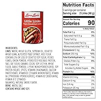 Vista 2 de Loma Linda - Carnes a base de plantas (pequeños eslabones (15 oz.), paquete de 3