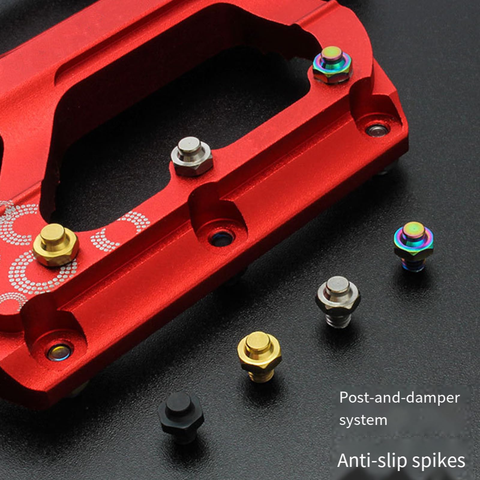 Pedali Viti Antiscivolo In Acciaio Inox Trazioni Borchie Bulloni Antiscivolo Borchie Pin Pedali Parti Accessori Permanente Ciclo Piede Tasselli