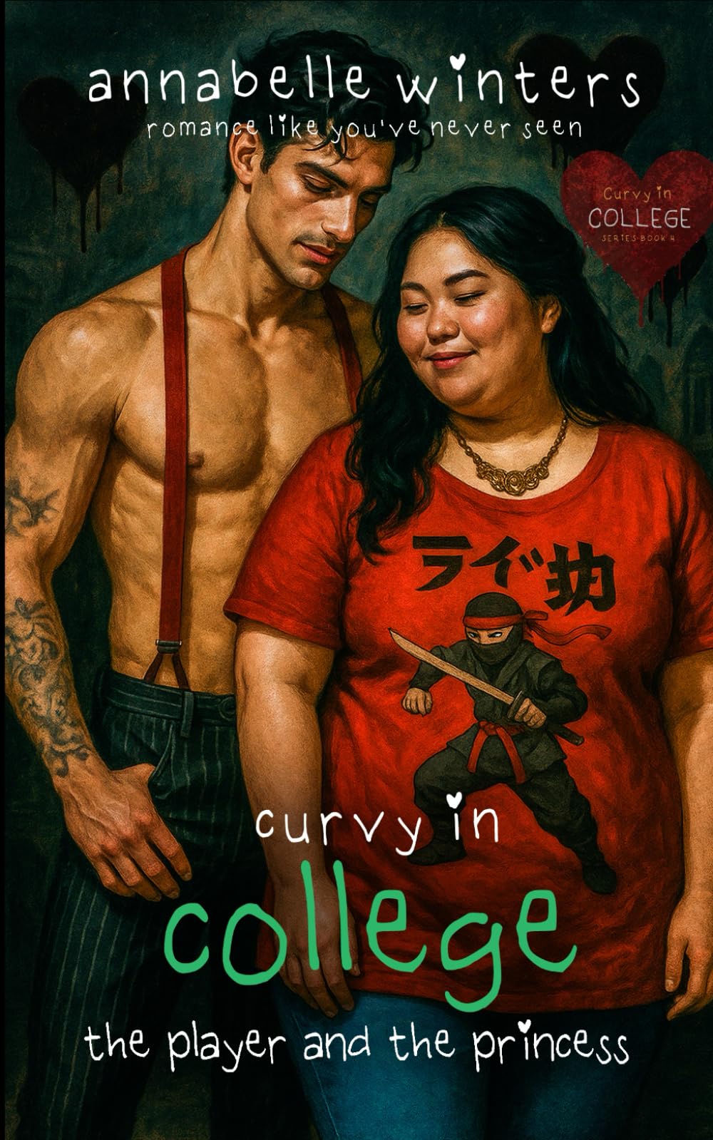 Curvy in College: The Player and the Princess (Curvy in College Instalove Romance Novellas)