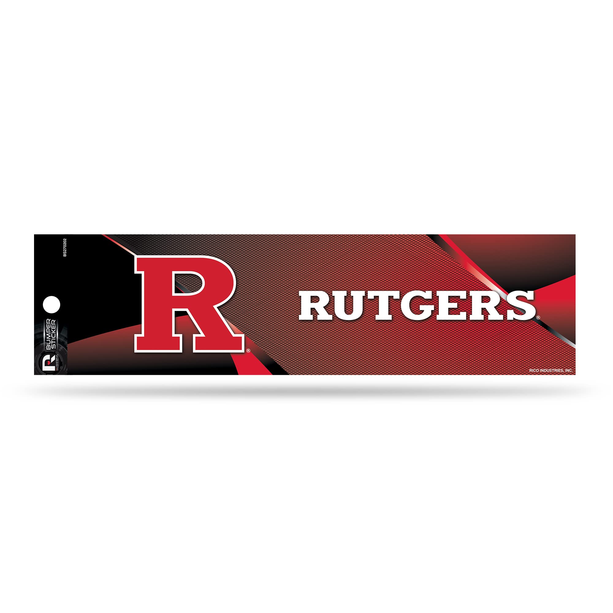 Adhesivo para parachoques de Rutgers de vinilo resistente para coche 4